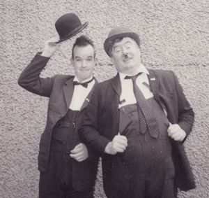 Laurel and Hardy Lookalike